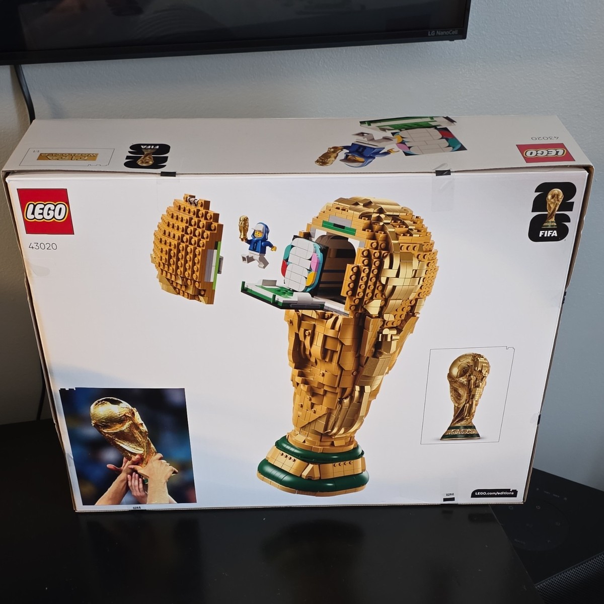 LEGO Trophy 43020 Factory Football Complete Set Boxed 230 Pieces