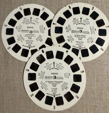 View-Master POPEYE Paint Ahoy - B516 - 3 Reel Set V2 