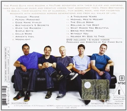 The Piano Guys - The Piano Guys (CD, Album, Dlx + DVD-V, Copy Prot., NTSC) (Near - Bild 2 von 3