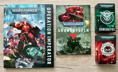 Warhammer 40K - Armageddon Regeln + Missionskarten + Kampagnen Buch (dt.) - NEU