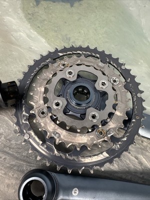 Shimano DEORE LX FC-M571 Crankset 175mm 44/32/22t 104/64 BCD