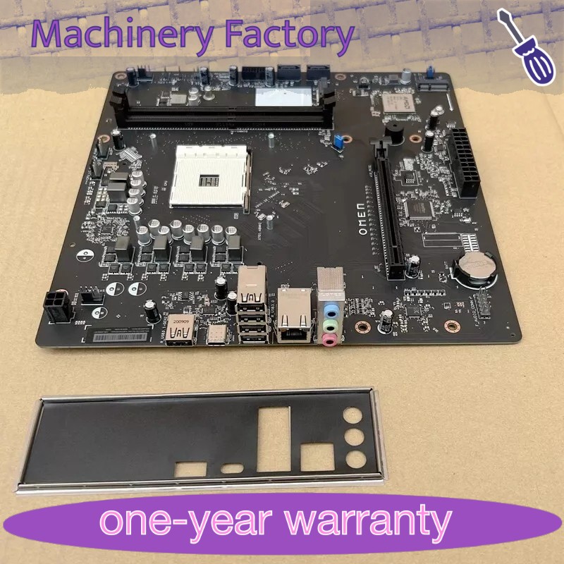 HP OMEN Moria3 Socket AM4 MicroATX Motherboard (L93972-001) for
