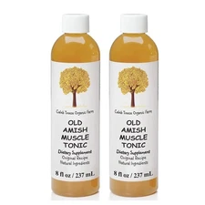 Organic Farms Old Amish Muscle Tonic 8 oz (2 Pack)