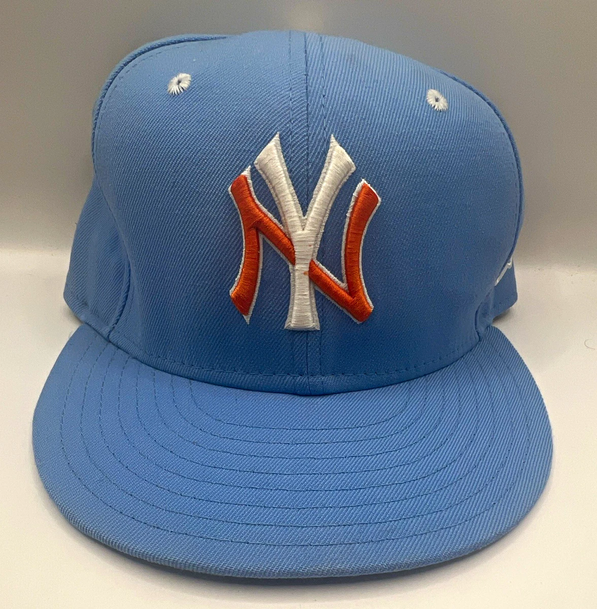 Supreme New York Yankees New Era 7-3/8 青 New York Yankees 7 3/8 Size MLB Fan Cap, Hats for sale | eBay