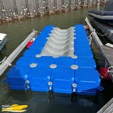 2m Wide Modular Floating Boat Dock Drive On Pontoon Mooring Berth Dry Storage