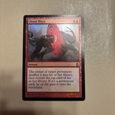 *FOIL* Chaos Warp - Commander’s Arsenal - MTG Magic The Gathering - NM