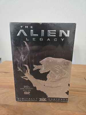 The Alien Legacy DVD Box Set (4-Disc Set) 20th Anniversary Edition THX Sound NEW