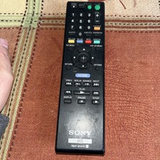 Sony DVD/TV Blueray remote model RMT   B 104A Complete No Corrosion
