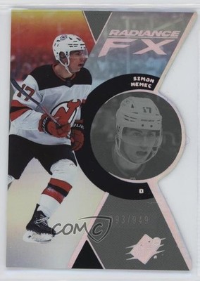 2023-24 SPx Radiance F/X Rookies 293/949 Simon Nemec #RFX-61 Rookie RC 1s8j