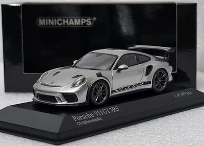 【希少1536台限定】MINICHAMPS  3-Series シルバー Porsche 911 (991.II) Carrera S 2016 Silver 1:43 Minichamps WAP 020