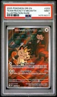 2025 POKEMON DESTINED RIVALS #203 TEAM ROCKET'S MEOWTH ⭐️PSA 9 MINT⭐️