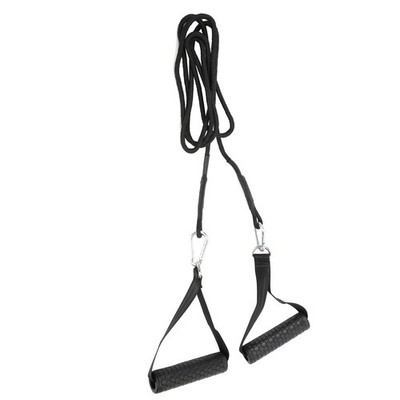 DIY Tricep Press Down Pulley Cable Machine Attachment System Grip Handle SET