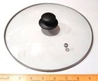 Used, Unbranded, 10½-inch, Tempered-glass Lid for Frying Pan or Pot — photo 2