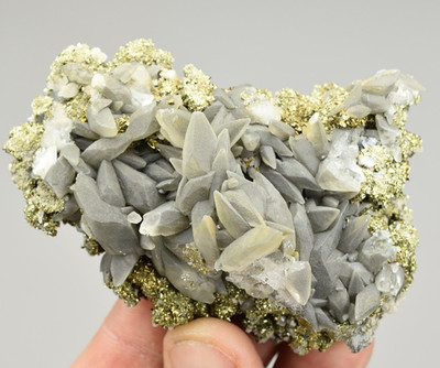 Calcite with Chalcopyrite - Sweetwater Mine, Reynolds Co., Missouri