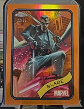 2025 Topps Chrome Marvel Sapphire Blade #126 Orange /25