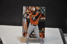 2020 Topps Baseball series 1 base card #146 Dwight Smith Jr. Baltimore Orioles