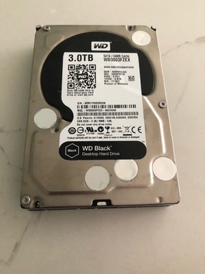 Western Digital Black 2.9TB Internal 7200RPM 3.5'' (WD3003FZEX) HDD