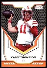 Casey Thompson 2024 SAGE HIT #43 Florida Atlantic Owls NFL READ FREE SHIPPING