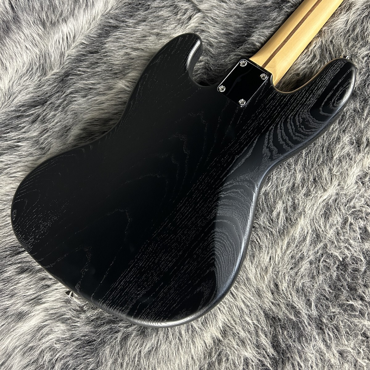 Electric Bass Guitar Fender Japan Limited Jazz Bass Raw Ash Black