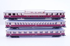 (KAD0009) Roco 74136 H0 DC set carrozze treno rapido TEE Rheingold delle DB, parte 2, confezione originale