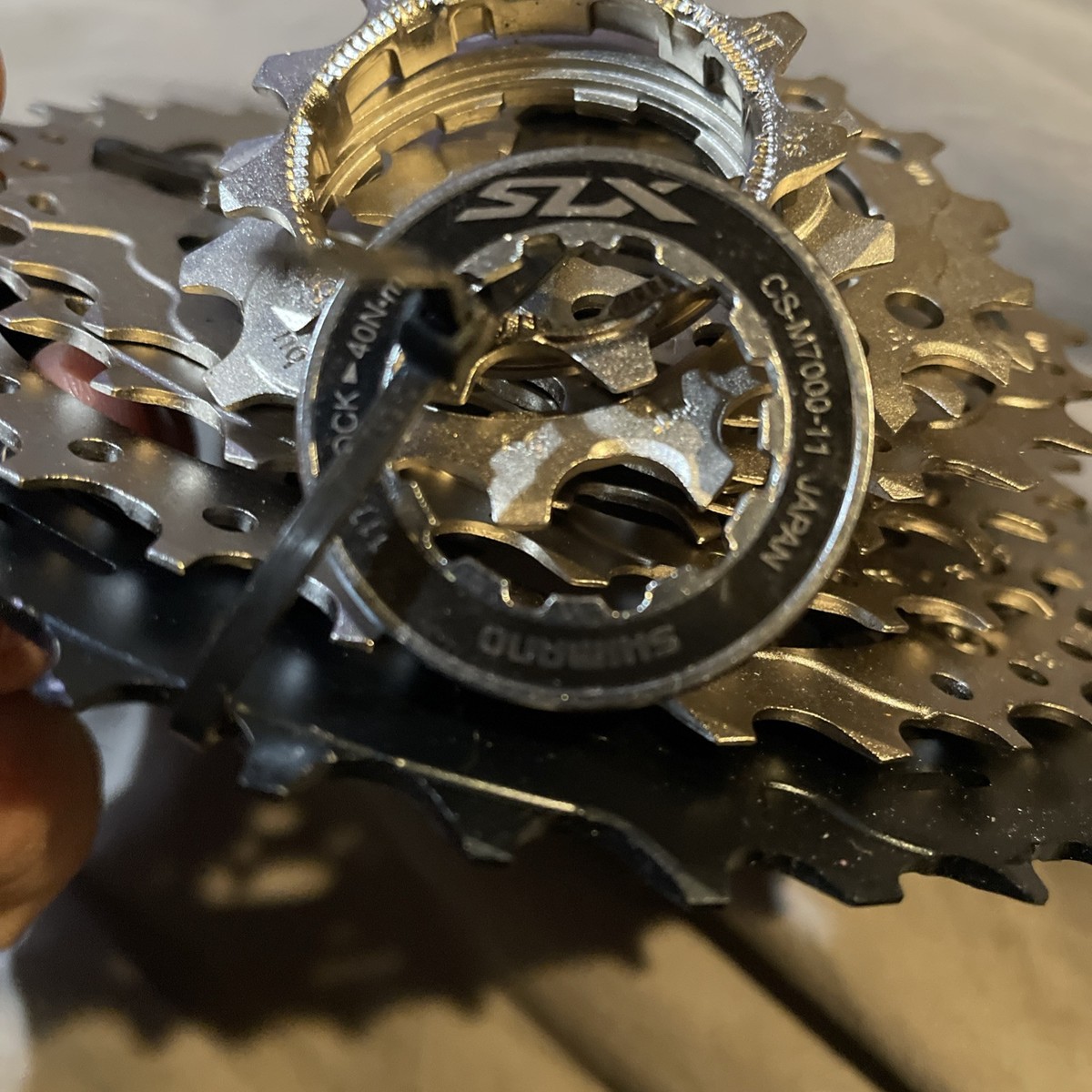 パーツ SHIMANO SLX CS-M7000 11-42T Shimano SLX CS-M7000 Cassette Sprocket 11-Speed 11-42T NIB
