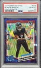 2023 PANINI DONRUSS OPTIC PURPLE SHOCK #206 BIJAN ROBINSON PSA 10