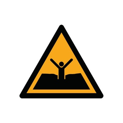 W061 - Quicksand, Mud, Deep Mud, Or Silt Sticker Decal