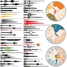 20 Styles Clock Hands Clock Movement Mechanism Replacement Clock Kit for DIY R