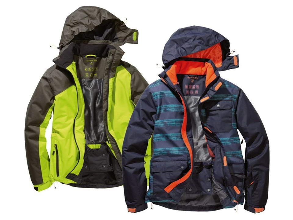 CRIVT Crivit Herren Jacke Snowboardjacke Skijacke Winterjacke Kapuzenjacke BIONIC®