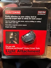 Craftsman Light Attachment for  Craftsman and Dremel corded rotary tools