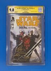 Star Wars Darth Maul Son of Dathomir #1 CGC 9.8 Signed by Ray Park Wizard Con