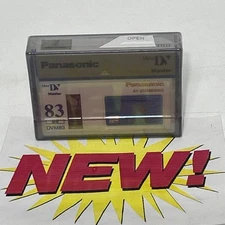 Panasonic Mini DV Master 83 Minute DVM83 Digital Video Cassette Tape New Sealed