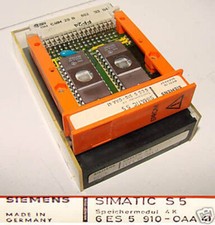 Siemens Simatic S5 6ES5910-0AA41 Memory Module 4k -used-