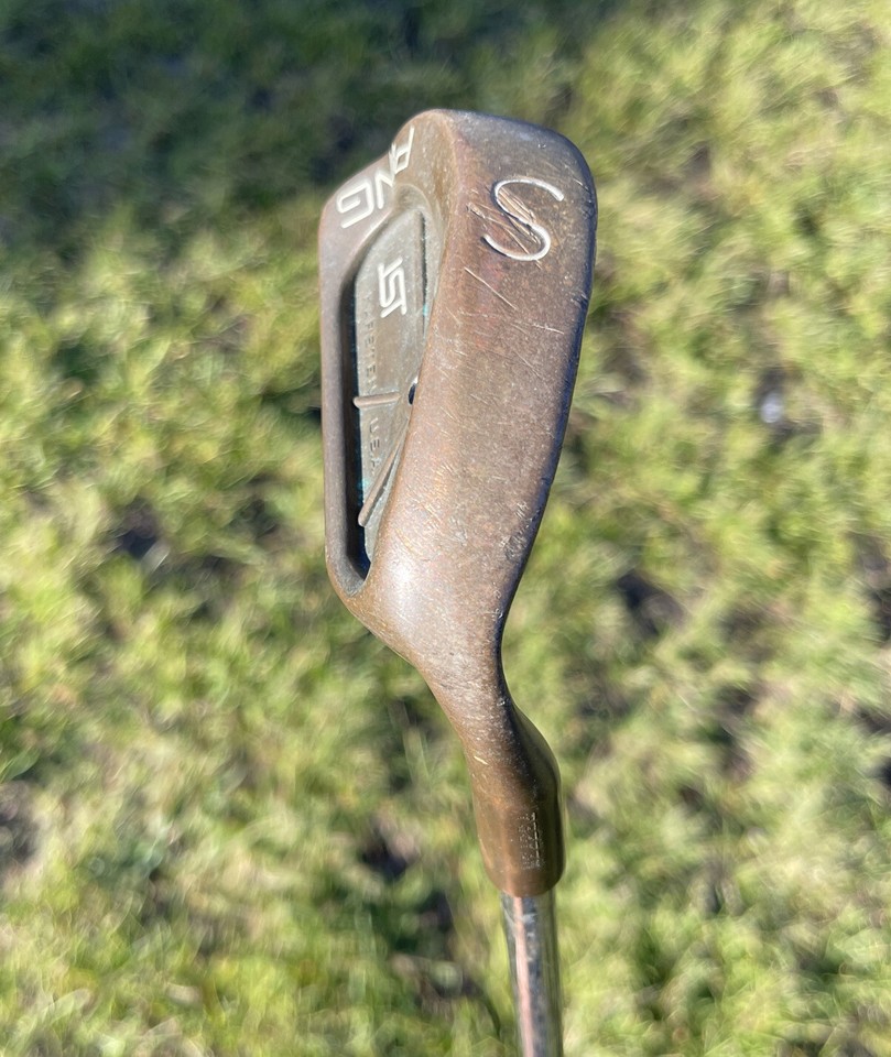 Ping ISI Beryllium Copper Sand Wedge SW Karsten ZZ65 Steel Shaft RH