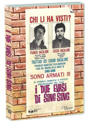 Dvd I DUE EVASI DI SING SING con Franco Franchi Ciccio Ingrassia nuovo 1964