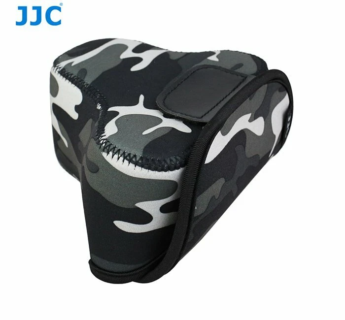 JJC OC-S2YGR Camouflage Mirrorless Camera Pouch Case Bag for Sony Canon etc. - Image 4 of 4