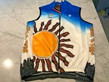 Size L NWT Men's Hincapie Racing Team Bikin 'n Eggs Cycling Vest