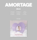 BLACKPINK JISOO AMORTAGE Mini Album VINYL Ver/LP+Sticker+Photo Book+Poster+GIFT