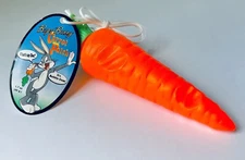 Vintage 1996 Creative Concepts BUGS CARROT PATCH Bubble Gum Candy Container NEON