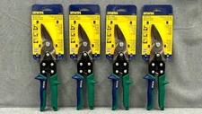 Lot of 4 Irwin Aviation Snips (2073102), Free Shipping