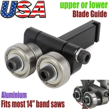 BANDSAW BALL BEARING BLADE GUIDE-UPPER OR LOWER FITS MOST 14" BAND SAWS US STOCK