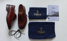 Scarpe Tricker's Robert Derby in pelle di castagno - UK 7, 8, 9, 10 e 11 - nuove con etichette, £ 505