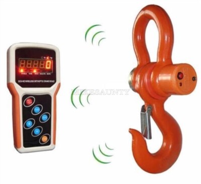 New 10T Digital Electronic Hanging Crane Scale With Wireless Handheld Meter H hm
