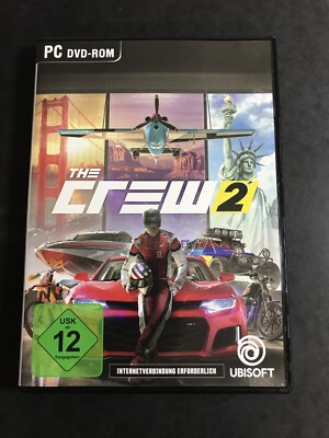 The Crew 2 für PC - Achtung! Ohne gültigen Onlinecode, nur die 3 x CDs !!! @I04