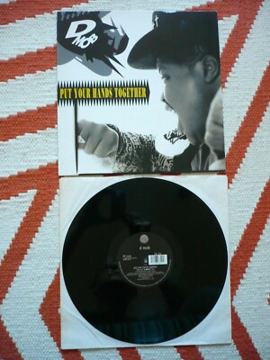 D Mob Put Your Hands Together 12'' Vinyl UK 1989 FFRR London 1st Press Single EXC