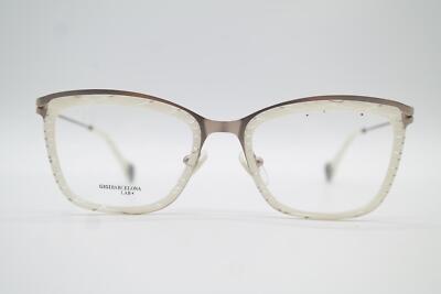 Brille GIGI BARCELONA 7403 ANNE Silber Weiß Oval Brillengestell eyeglasses Neu