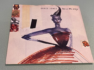 Grace Jones - Love is The Drug - Living My Life - Vinyl Record 7'' Single - 1980