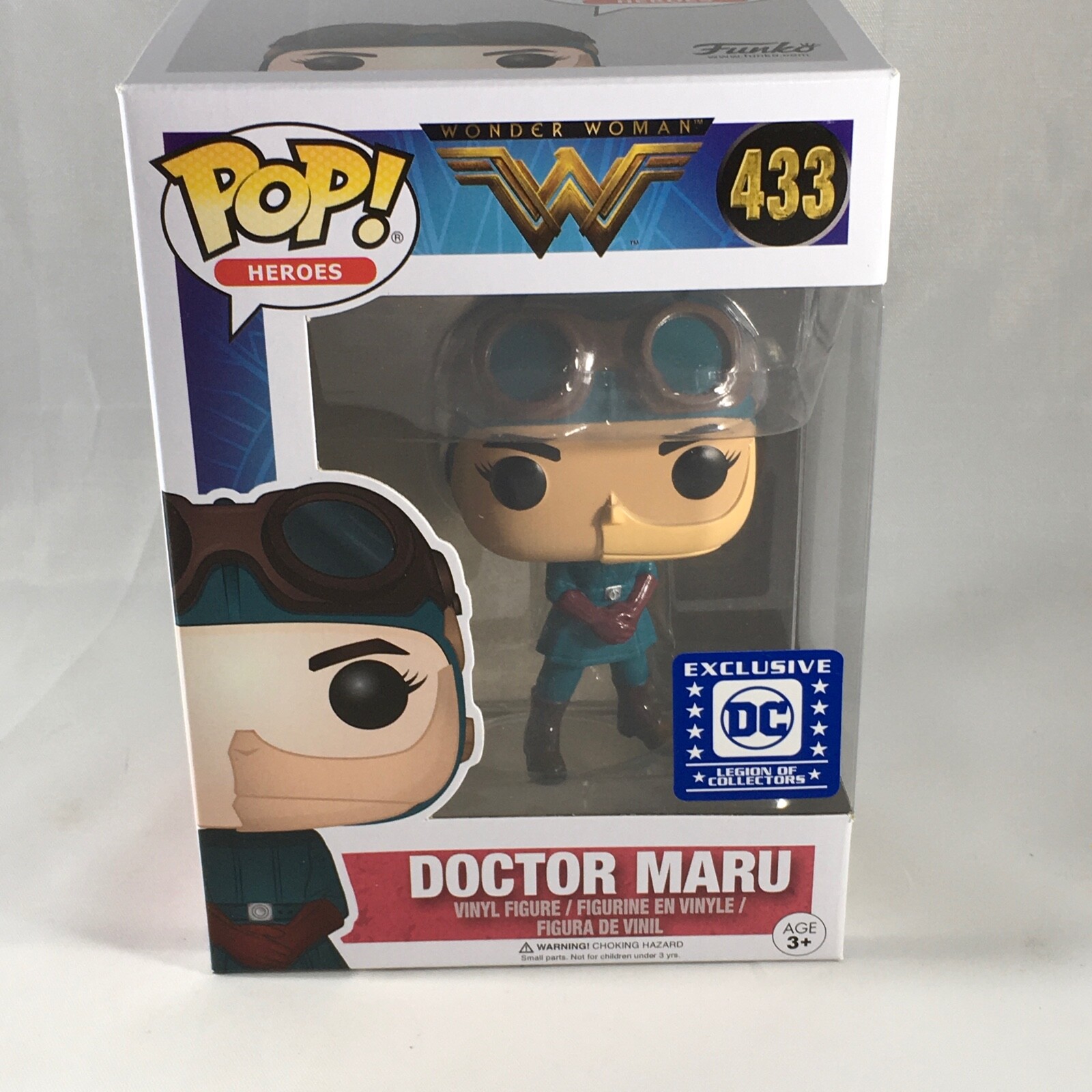 FUNKO Pop! Doctor Maru Wonder Woman #433 Vinyl Figure DC Legion of ...