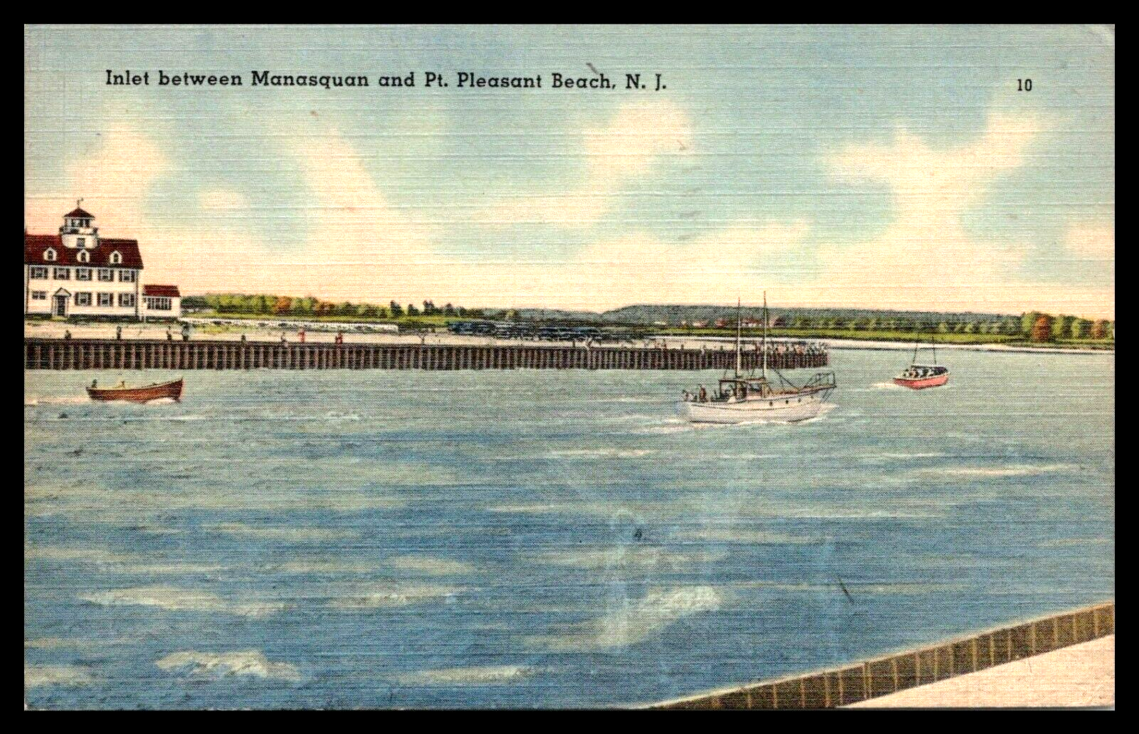 INSENATURA MANASQUAN PT PIACEVOLE SPIAGGIA MAGLIA NUOVA Vela Fila Barche STAR STATI STAGNO