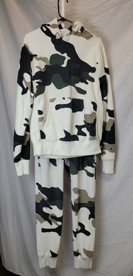 champion reverse weave camo joggers